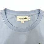 Lacoste Women's Regular Fit Light Blue Cotton T-Shirt
