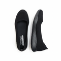 Skechers Women's Black Air-Cooled Memory Foam Flats