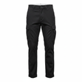 Men's Black Premium Cotton Cargo Pants