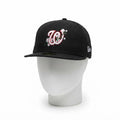 New Era Black Washington Nationals Floral Flat-Brim Cap