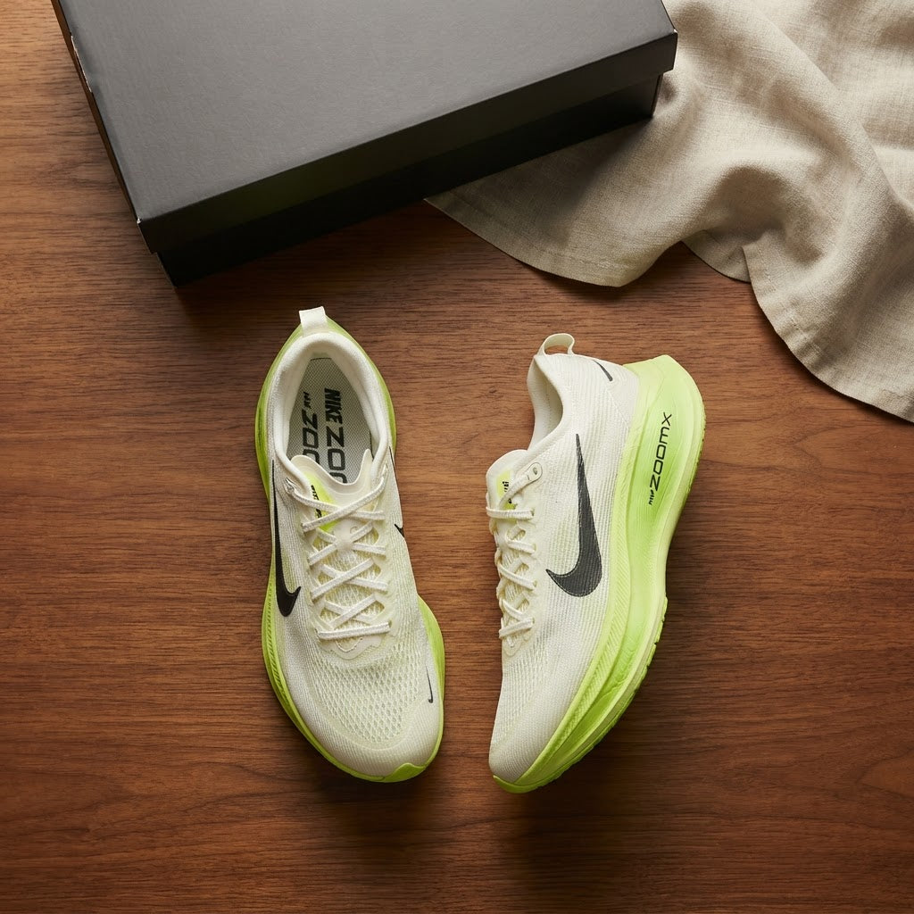 Nike Nike Air Zoom Vomero 16 Off-White Lime Sneaker