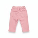 fox & bunny by sinsay Kids Pink Cotton Twill Elasticated Wai