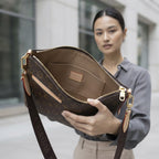 LOUIS VUITTON Monogram Canvas Crossbody Bag with Textile Str