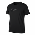 Nike Men's Black Rhinestone Swoosh T-Shirt