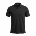 Anko Men's Classic Black Short Sleeve Piqué Polo Shirt - S