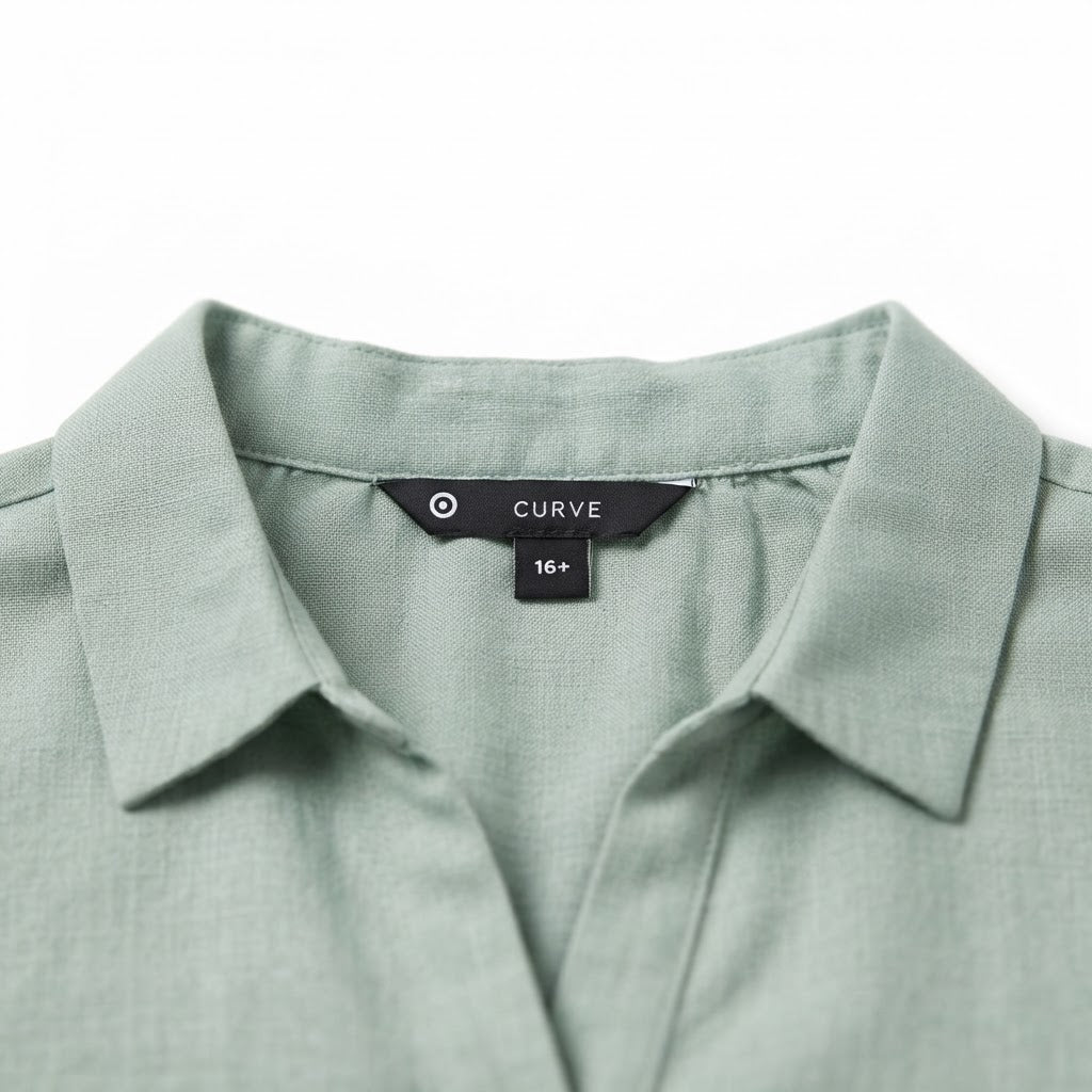 GAP Women's Mint Green Relaxed Linen Button-Down Blouse