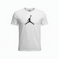 Women's White Graphic Logo Crew Neck T-Shirt