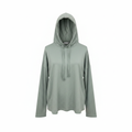 Women's Sage Green Relaxed Fit Hoodie - Size M