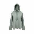 Women's Sage Green Relaxed Fit Hoodie - Size M