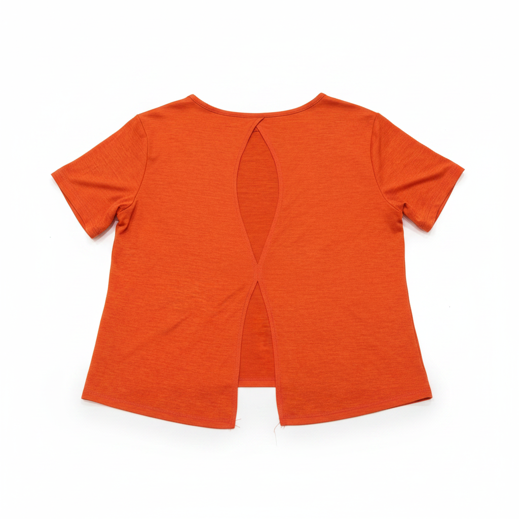 Athlux Women's Orange Performance Activewear Tee - M