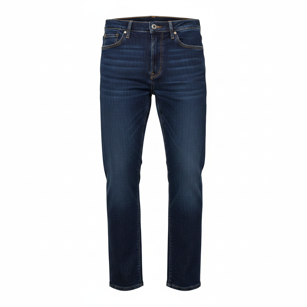 Mango Man Jan Slim Fit Indigo Denim Jeans