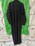 represent Black Embellished Occasion Abaya with Embroidered
