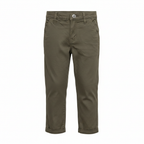 Heritage Kids Kids Olive Green Cotton Twill Chino Pants