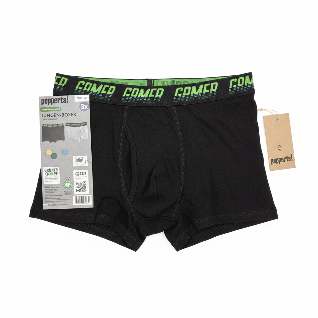 Pepperts! Men's Cotton Boxer Briefs 3-Pack - Multi