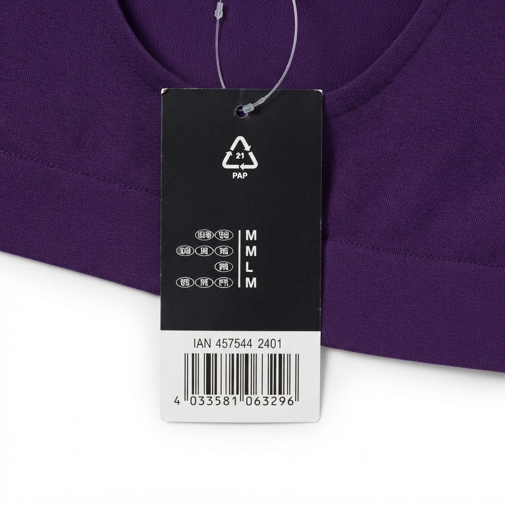 Purple Racerback High-Support Microfiber Sports Bra