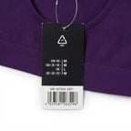 Purple Racerback High-Support Microfiber Sports Bra