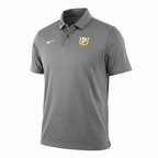 Nike Men's Grey Dri-Fit SF Logo Performance Polo Shirt
