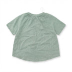 GAP Women's Mint Green Relaxed Linen Button-Down Blouse