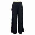 Esmara Women's Black Wide Leg Crinkle Knit Pants