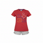 Esmara Women's Red Lidl Graphic Cotton T-Shirt