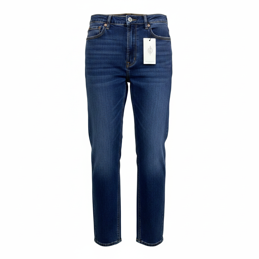 Stradivarius Super High Waist Skinny Jeans Blue EUR 42