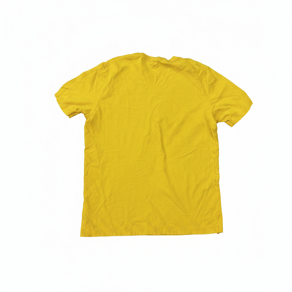 PUMA Women's Vibrant Yellow Graphic Relaxed T-Shirt