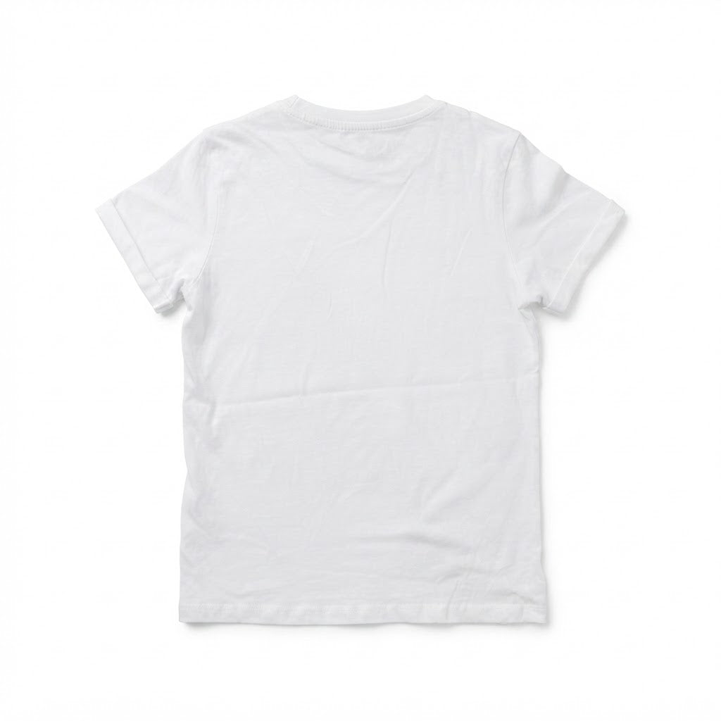 esmara Women's Classic White Crew Neck Cotton T-Shirt