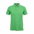 Hilfiger Denim Men's Green Pique Polo Shirt - Size S