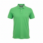 Hilfiger Denim Men's Green Pique Polo Shirt - Size S