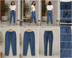 esmara Women's TENCEL™ Tapered Ankle Summer Trousers