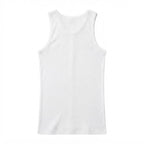LIVERGY Men's Classic White Ribbed Tank Top Undershirt