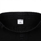 Women's Black Cargo Jogger Trousers with Utility Pockets