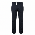 H&M Men's Classic Black Straight-Leg Chino Trousers