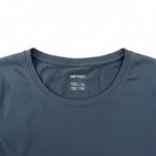 Women's Navy Blue Graphic Slogan T-Shirt