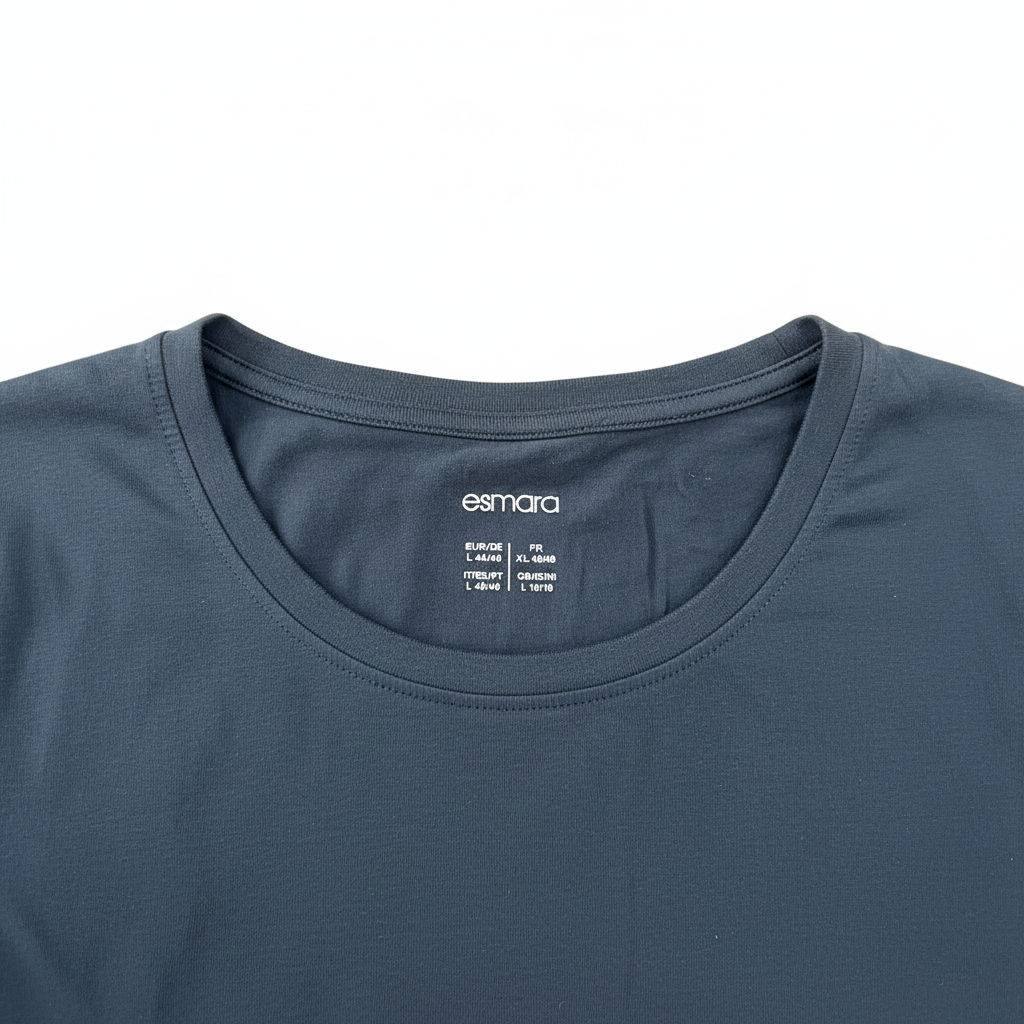 Women's Navy Blue Graphic Slogan T-Shirt