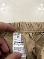 SHEIN SHEIN Khaki Kids Elasticated Waist Relaxed Shorts