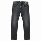 Women's Faded Dark Grey Slim Fit Denim Jeans