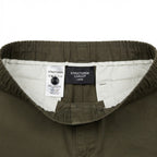 Men's Olive Green Cargo Jogger Trousers