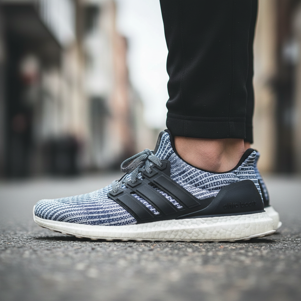 Adidas x Parley Ultraboost Men's Blue Knit Sneakers