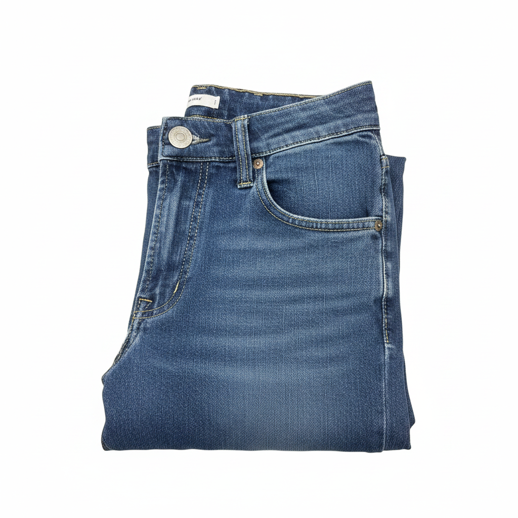 Livergy Men's Blue Straight Fit Denim Jeans