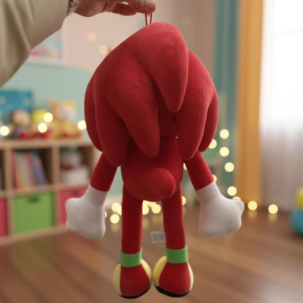 Sega Sonic the Hedgehog Knuckles Plush Stuffed Toy