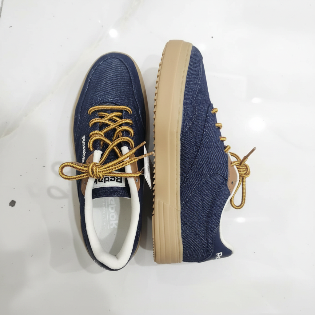 Reebok Royal Techque T VU Men's Denim Sneakers Navy