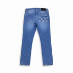 Louis Vuitton Men's Monogram Detail Denim Jeans