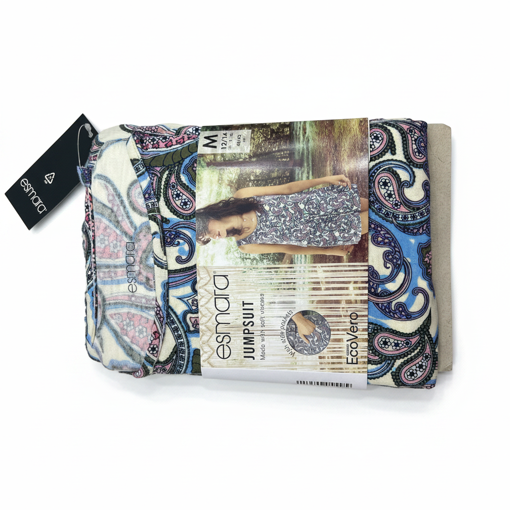 Esmara Women's Paisley Print Two-Piece Jersey Set