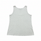 Women's Grey Marl Plus Size Scoop Neck Jersey Top