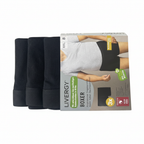Livergy Men's Black Cotton Boxer Shorts - 3 Pack