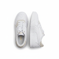 Puma Women's White Platform Leather Sneakers