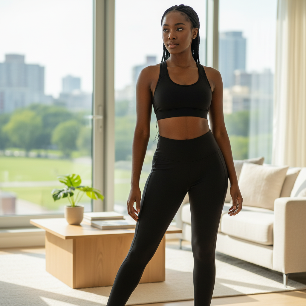 ASOS 4505 Black Petite Athletic Leggings for Kids