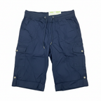 Esmara Women's Navy Blue Cotton Cargo Capris - New