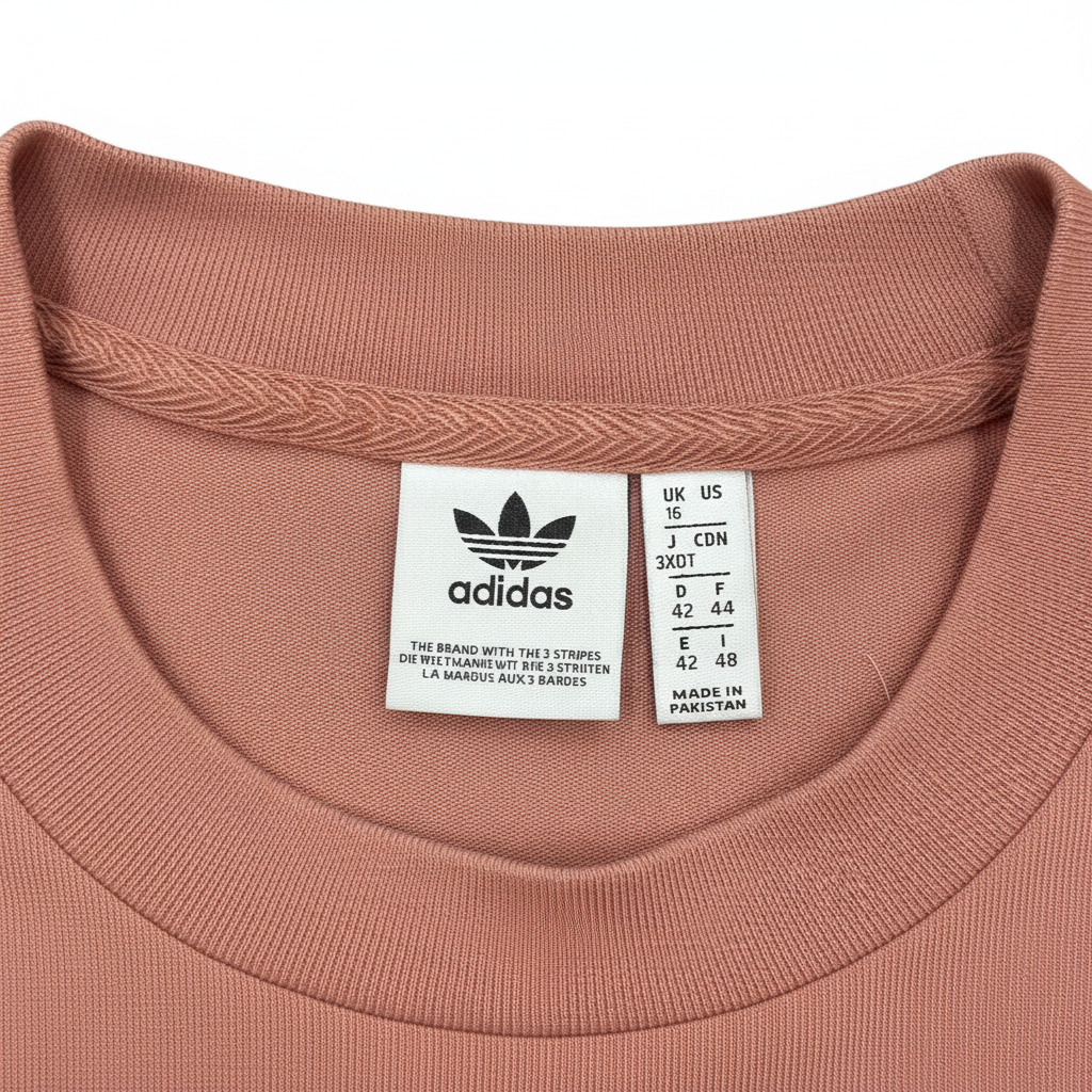 Adidas Trefoil Logo Men's T-Shirt in Salmon Pink